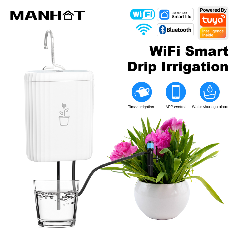 Smart Garden System - Système d'irrigation goutte-à-goutte intelligent WiFi pour