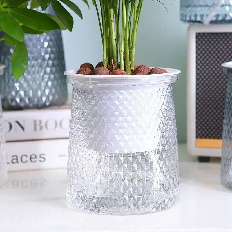 Hydroponic Grow Pod - Pot de fleurs hydroponique Transparent à