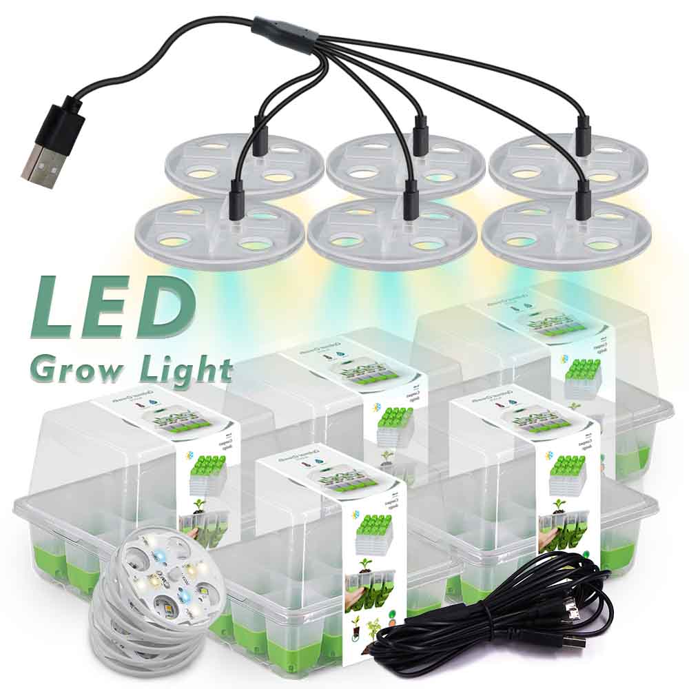 Grow Light Led - Kit de démarrage de semis avec