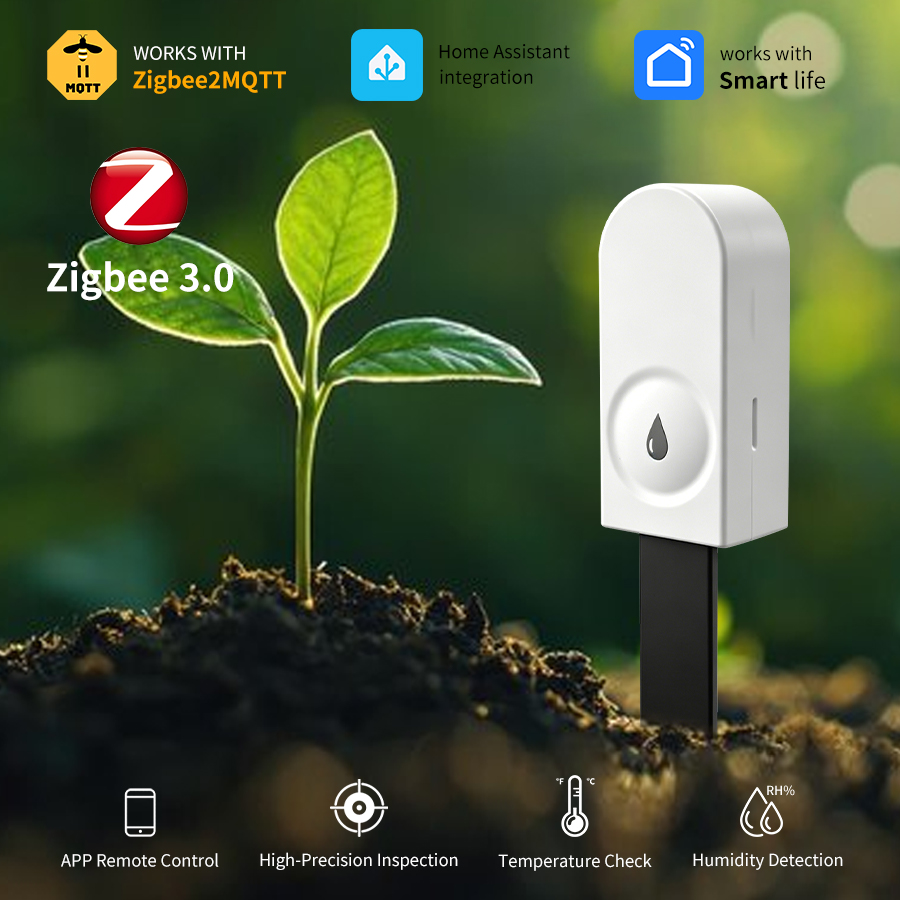 Plant Monitor - Testeur de sol intelligent Zigbee 3.0,