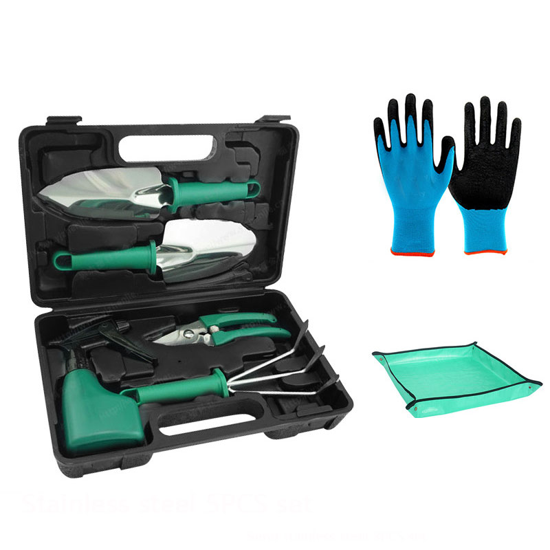 Indoor Garden Kit - Ensemble d'outils de jardinage en acier
