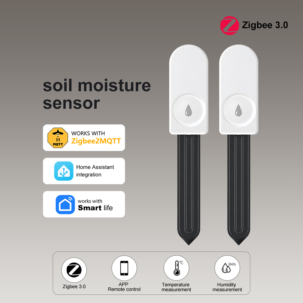 Plant Monitor - Testeur d'humidité du sol ZigBee, hygromètre