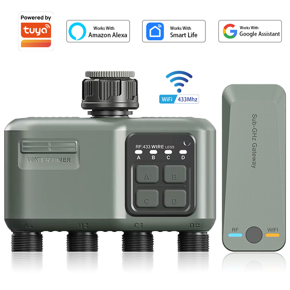 Garden Camera - Programmateur d'arrosage numérique à 4 sorties