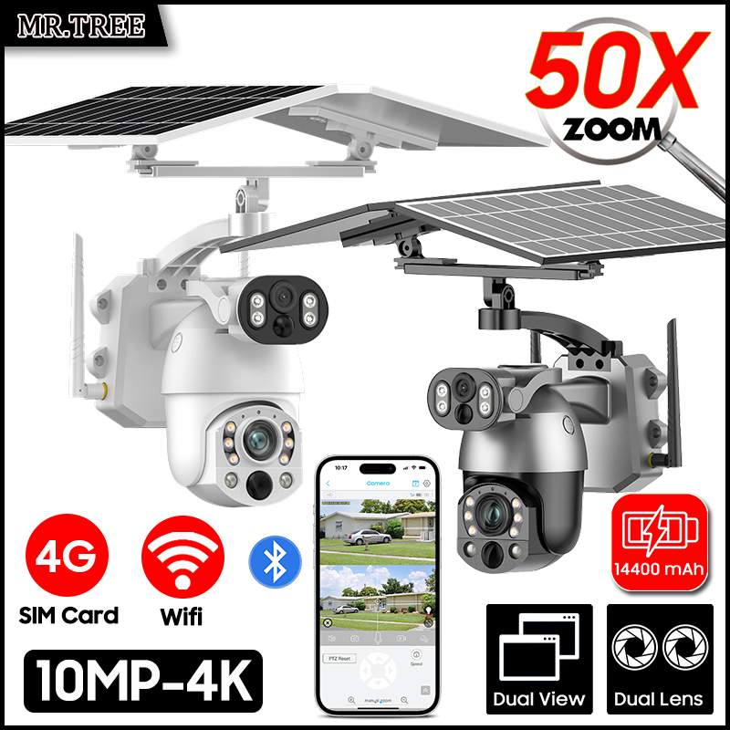 Garden Camera - Caméra de surveillance extérieure solaire PTZ