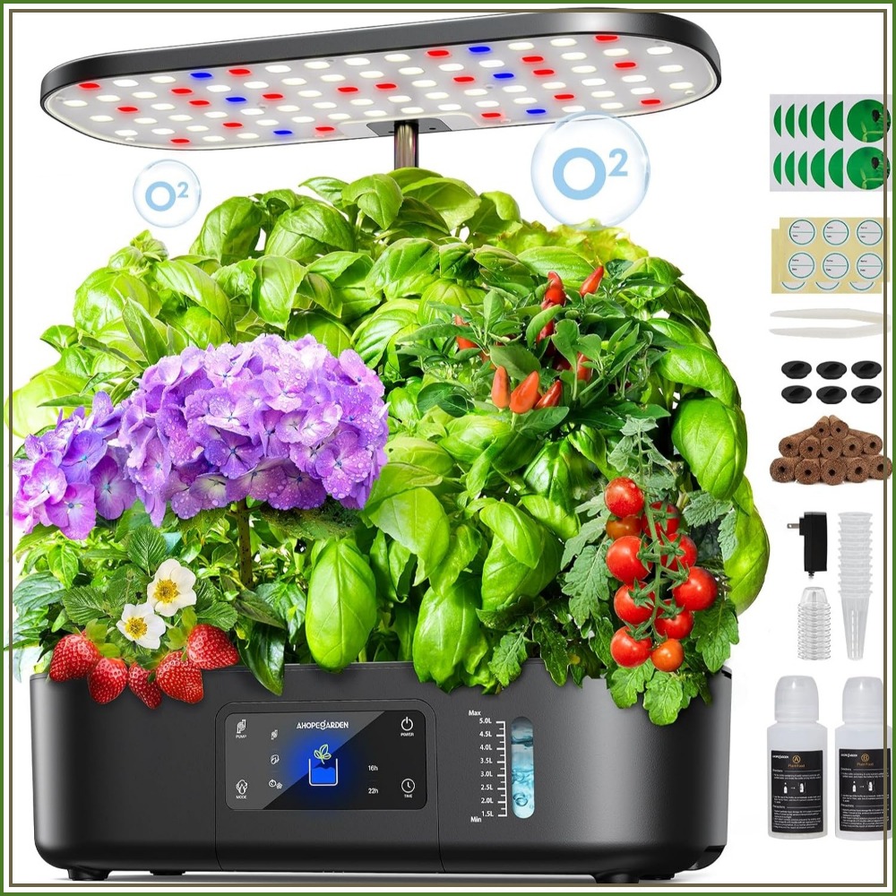 Hydroponic Grow Pod - Jardin hydroponique d'intérieur à 12 pots