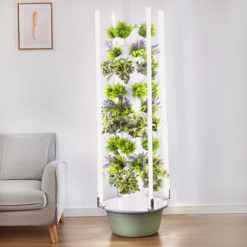 Hydroponic Tower - Avec Led élèvent la lumière espace
