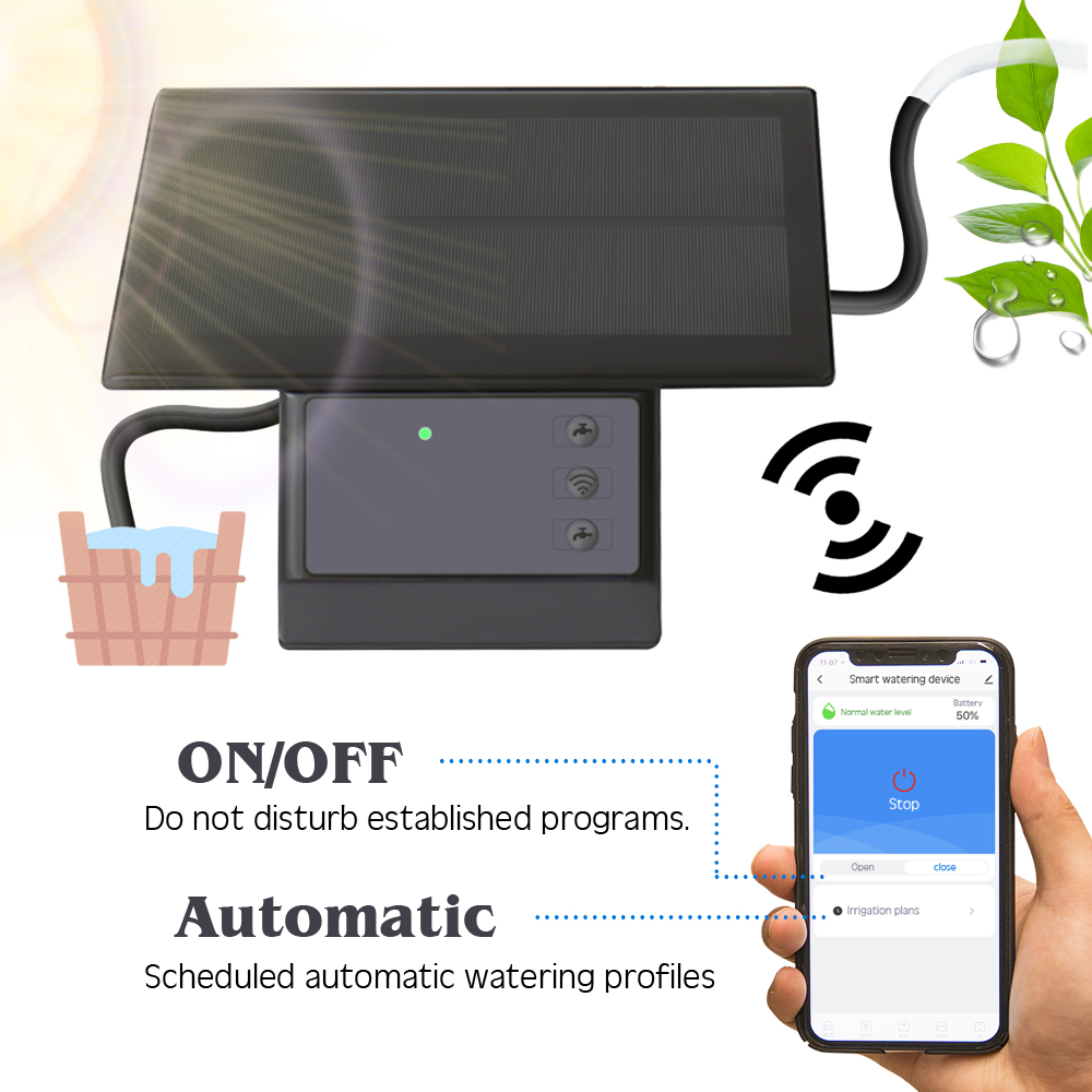 Tuya-Panneau Solaire de Haute  - Smart Garden System avis et prix