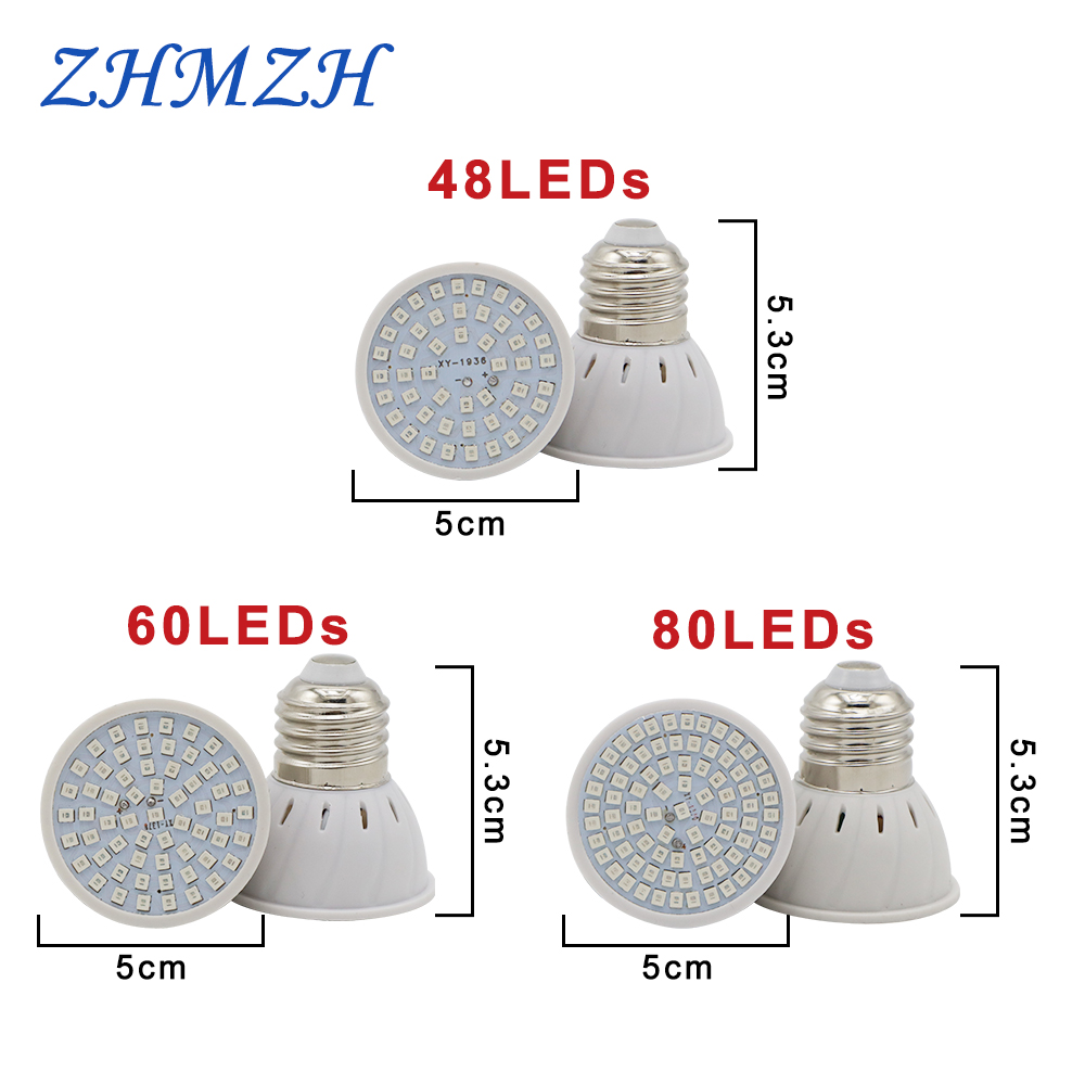 E27 LED plante lampe de croiss - Plant Grow Light Full Spectrum avis et prix