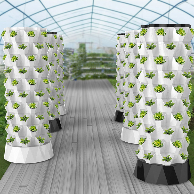 Système de tour hydroponique e - Hydroponic Tower avis et prix