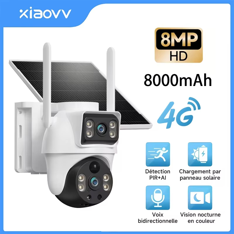 Caméra IP extérieure solaire X - Garden Camera avis et prix