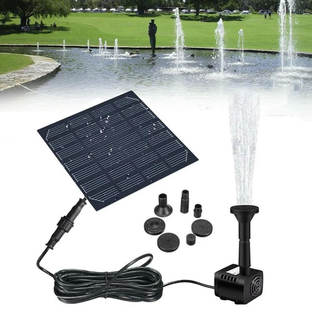 Mini pompe de fontaine solaire - Indoor Garden Kit avis et prix