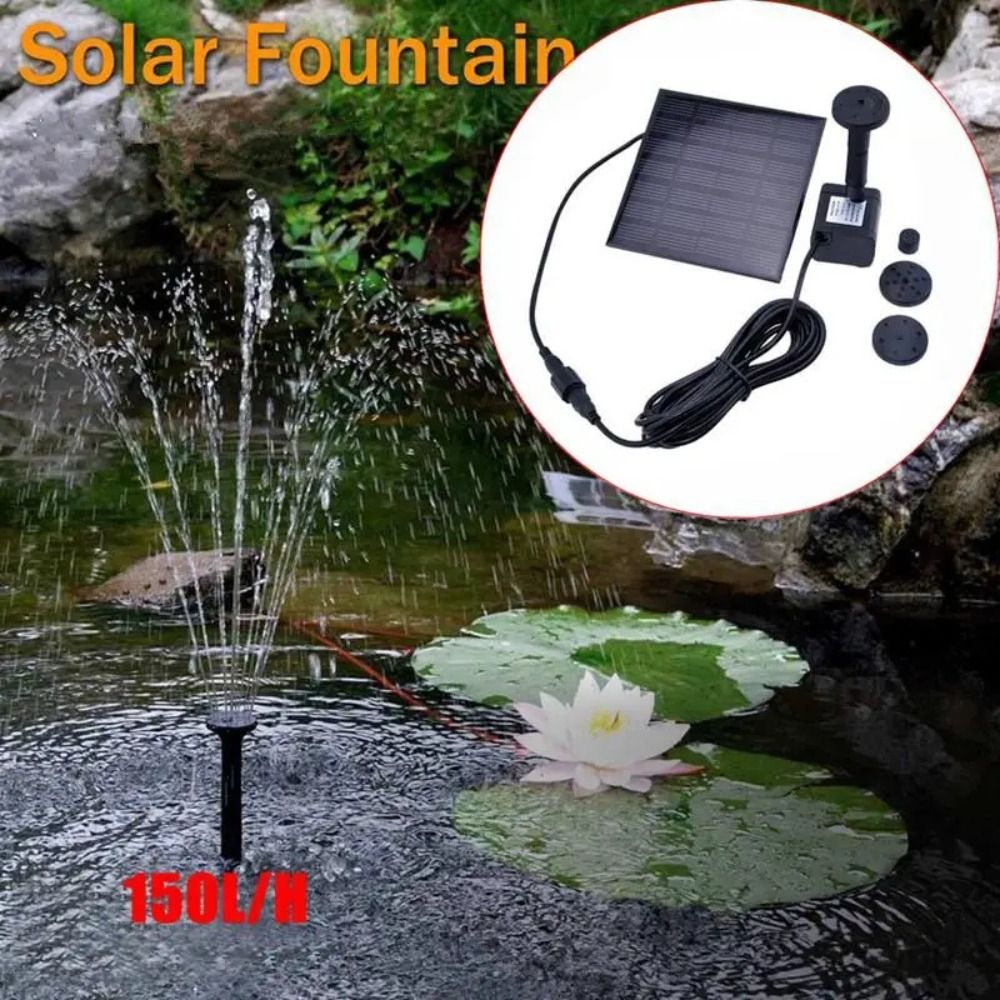 Mini pompe de fontaine solaire - Indoor Garden Kit avis et prix