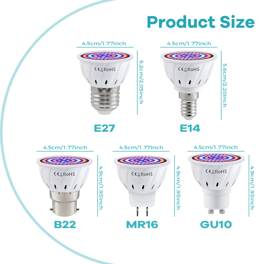 Ampoule LED pour plantes à spe - Plant Grow Light Full Spectrum avis et prix