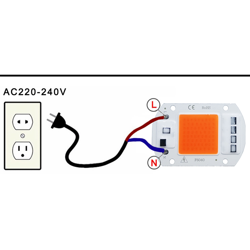 5 pièces LED élèvent la puce d - Plant Grow Light Full Spectrum avis et prix