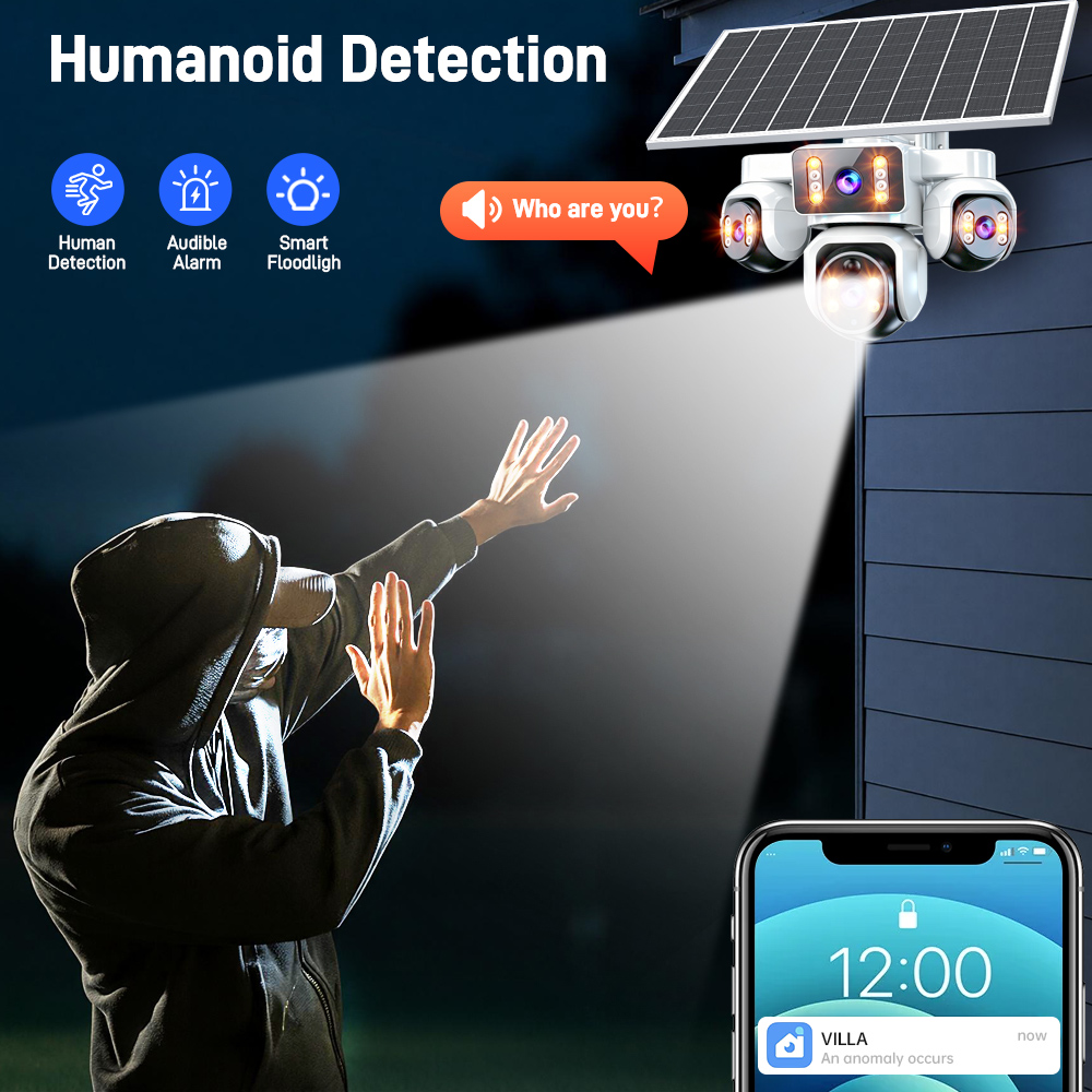 Caméra solaire 4G Yoosee 15MP  - Garden Camera avis et prix