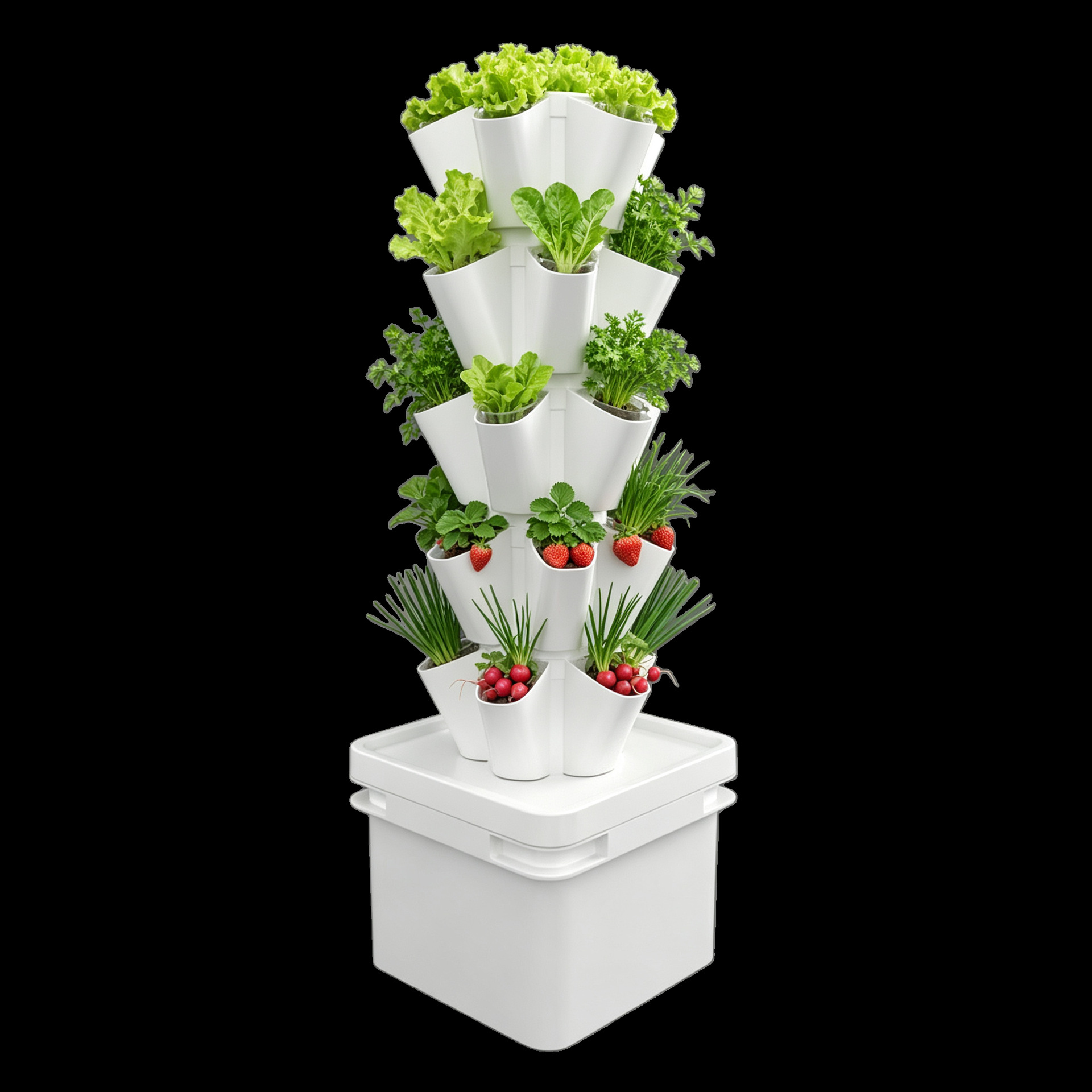 Tour hydroponique de bureau 8L - Hydroponic Tower avis et prix