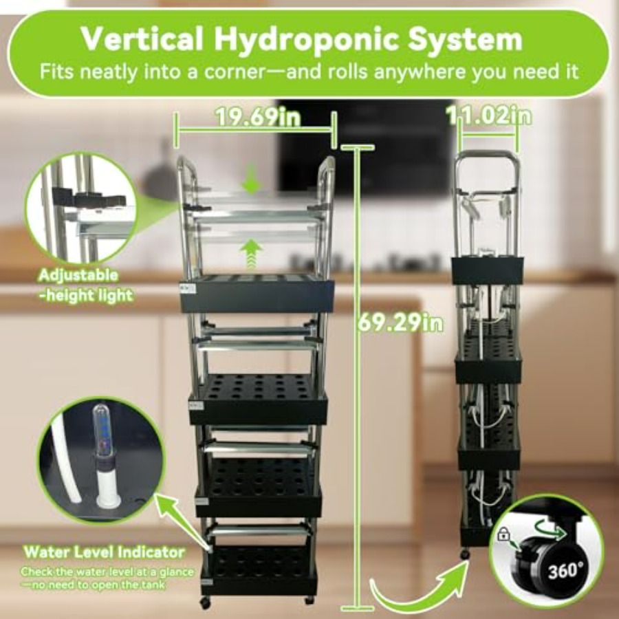 Système de culture hydroponiqu - Smart Garden System avis et prix