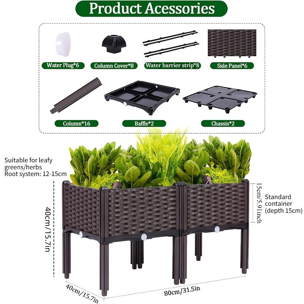 Jardinière surélevée pour jard - Self Watering Planter avis et prix