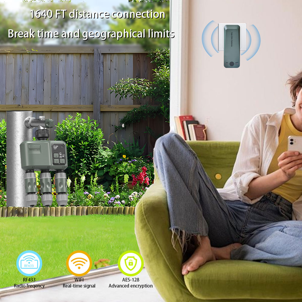 Minuteur d'arrosage Tuya Wifi+ - Smart Garden Kit avis et prix