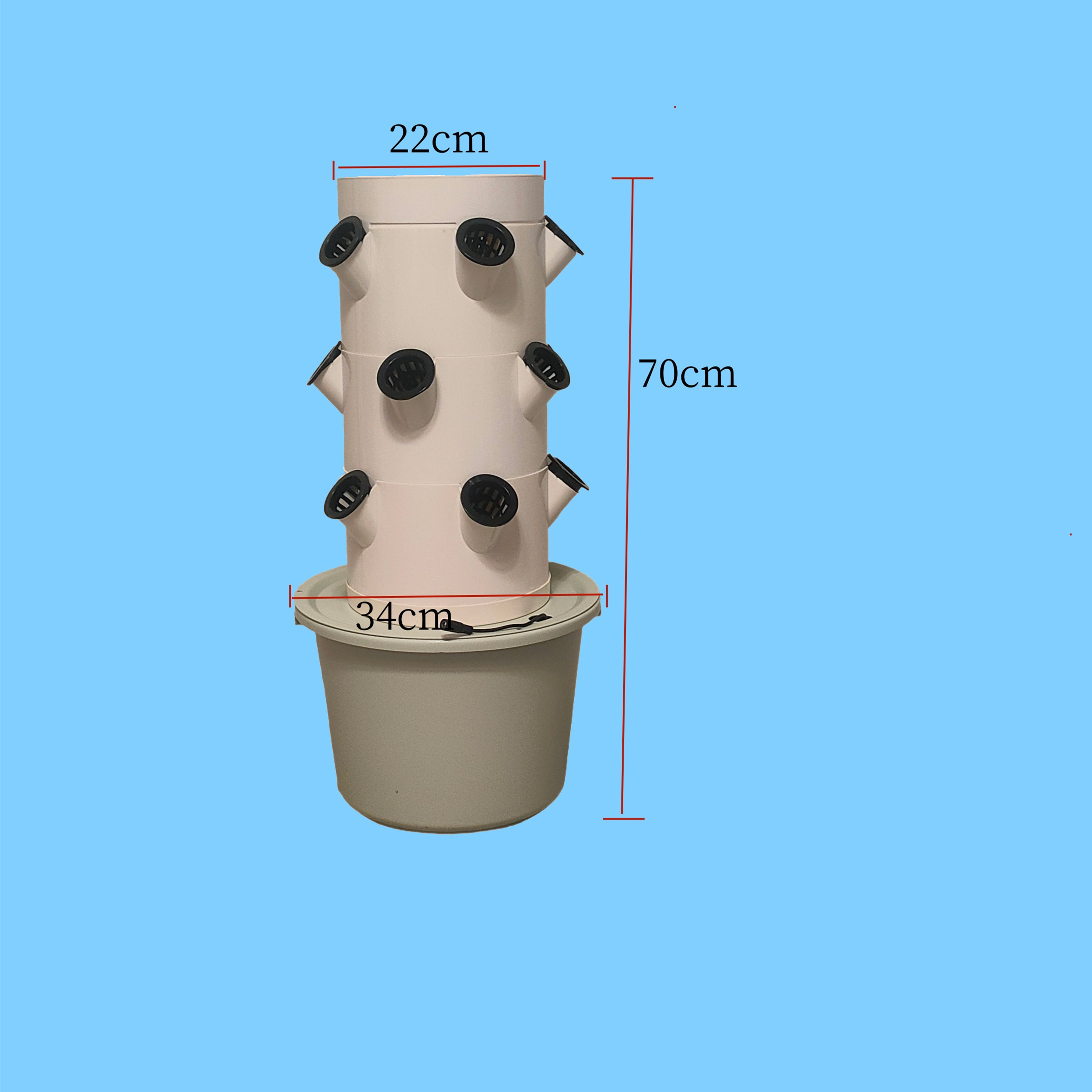 Système de culture hydroponiqu - Hydroponic Tower avis et prix