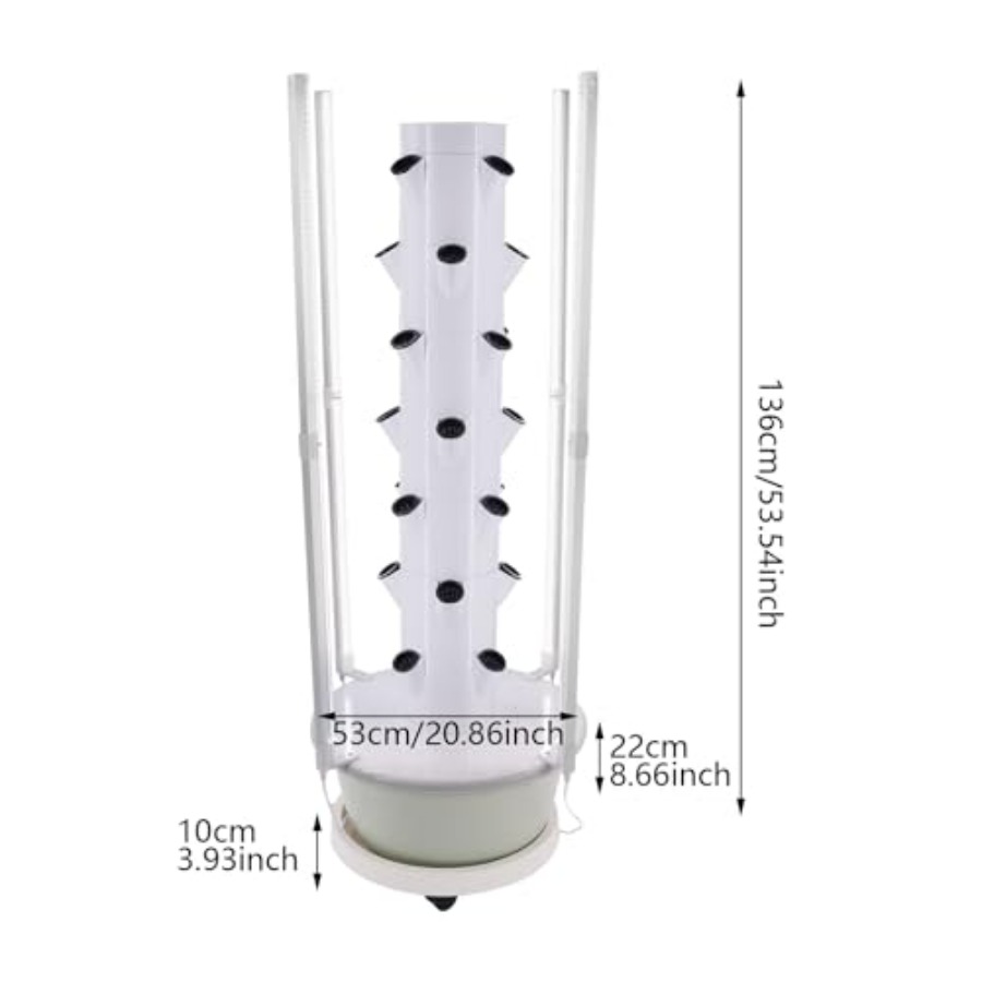 Tour de culture hydroponique p - Hydroponic Tower avis et prix
